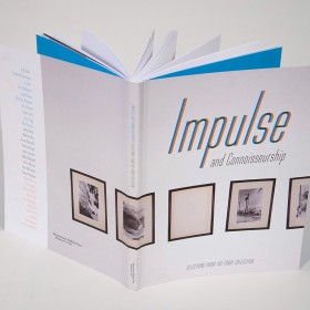 Impulse and Connoisseurship catalogue spine & cover