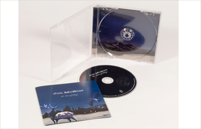 Example of Jon Mckiel CD design