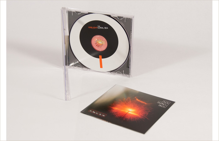 Example of The Coral Sea: Firworks CD Design
