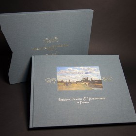 Barbizon, Realism, and Impressionism Catalogue Cover and Slipcase