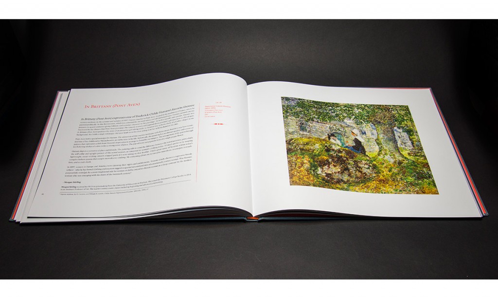 Interior page of Barbizon, Realism, and Impressionism Catalogue
